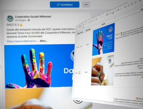 Gestione profili social